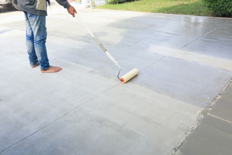 Driveway Concrete Resurfacing