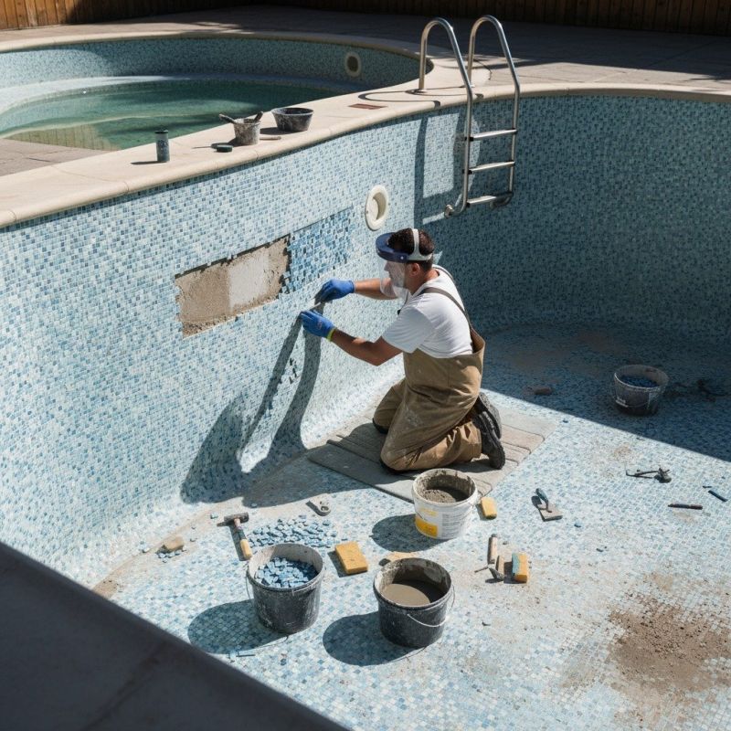 Pool Slab Repair